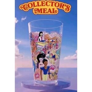 McDonald’s Collector's Glasses 2024 Edition Cup - Barbie & Hot Wheels - SEALED